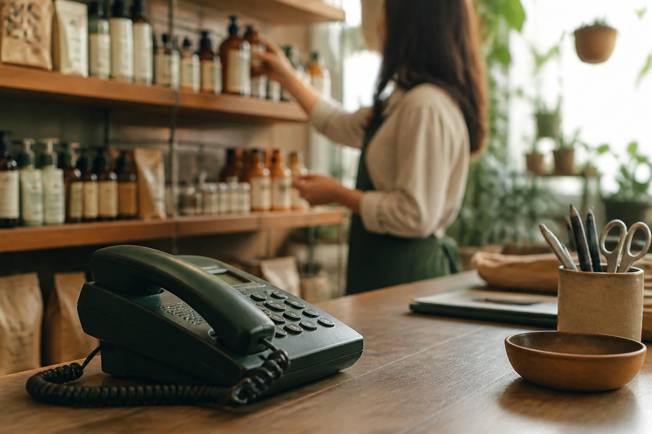 Una persona comprueba físicamente una unidad antes de responder sobre su disponibilidad.